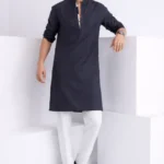 Midnight Blue Kurta Trouser Set